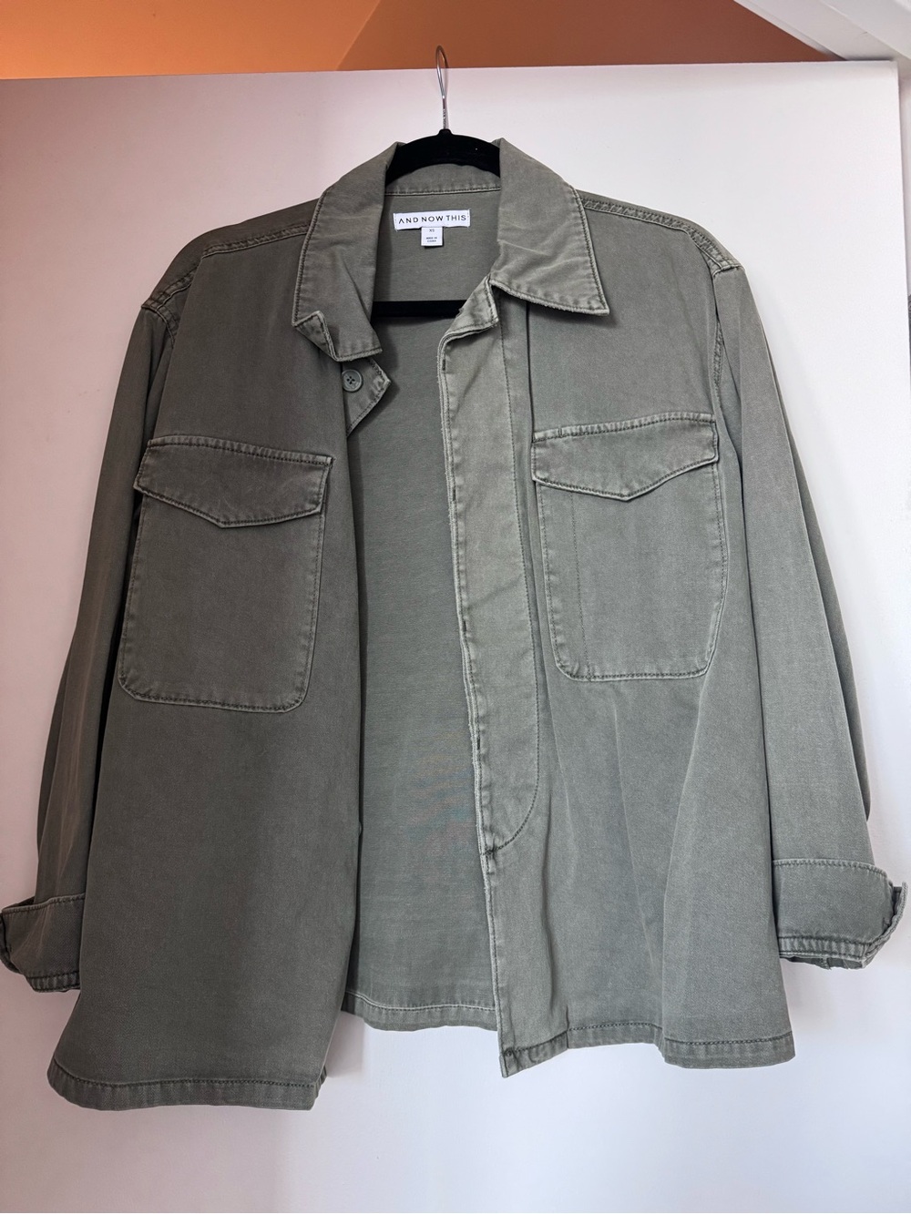 And Now This Green Utility Jacket